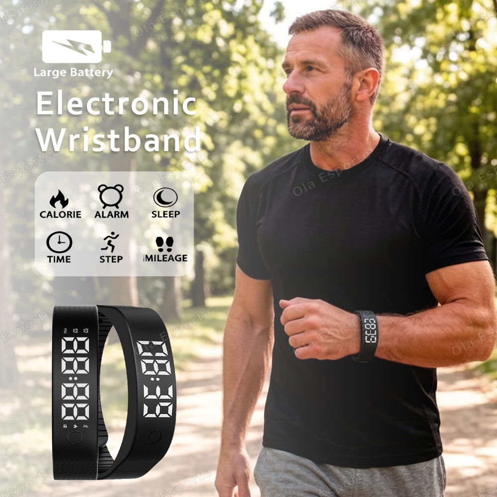 Vibrating Alarm Clock Watch He - Smartwatch Watches For Men Digital recension och pris
