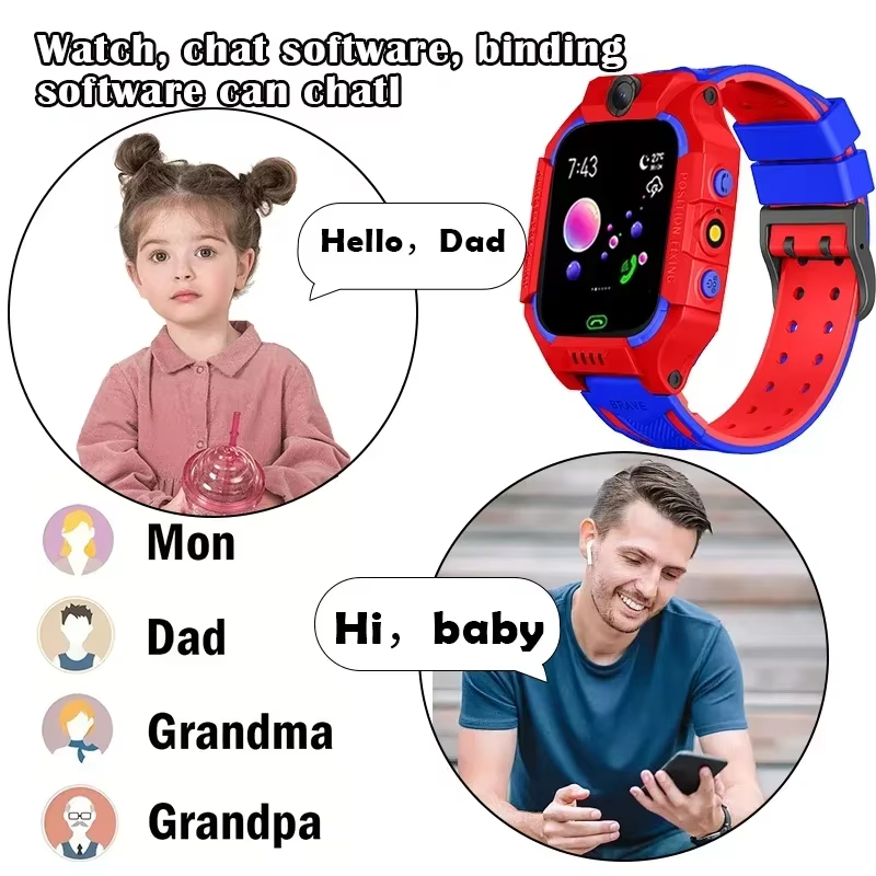 Lenovo 4G 5G Children Video Ca - Smartwatch Watches For Kids With Gps recension och pris