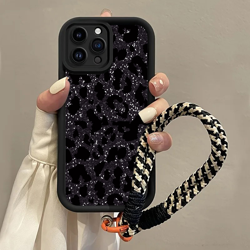 Black Spotted Leopard Hang Str - Samsung Galaxy Strap recension och pris