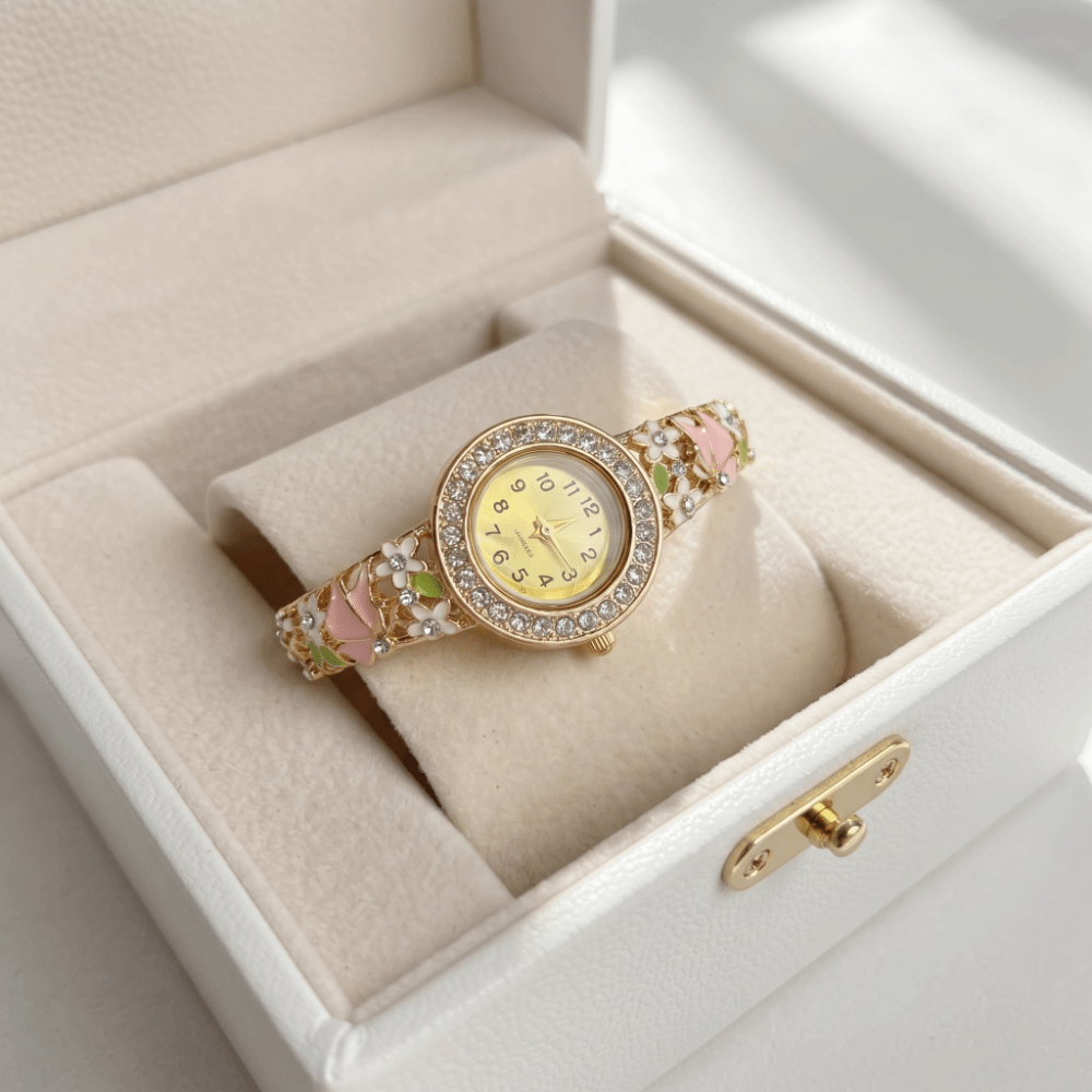 Elegant Hollow Quartz Watch En - Watches Ladies Smartwatch recension och pris