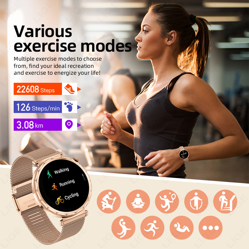 LIGE 2026 New Smart Watch Wome - Smartwatch Ladies Watches For Women recension och pris