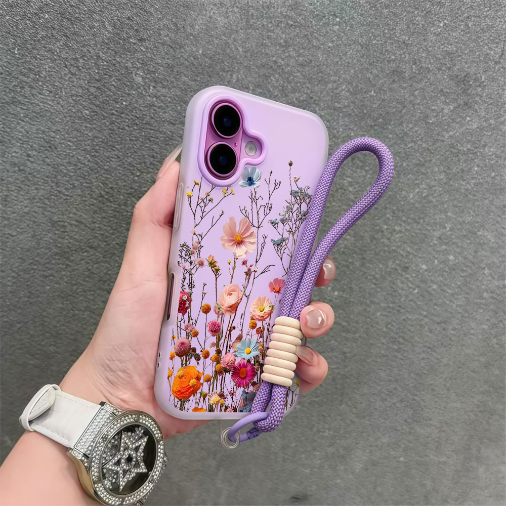 Lanyard Colorful Floral Phone  - Samsung Galaxy Strap recension och pris