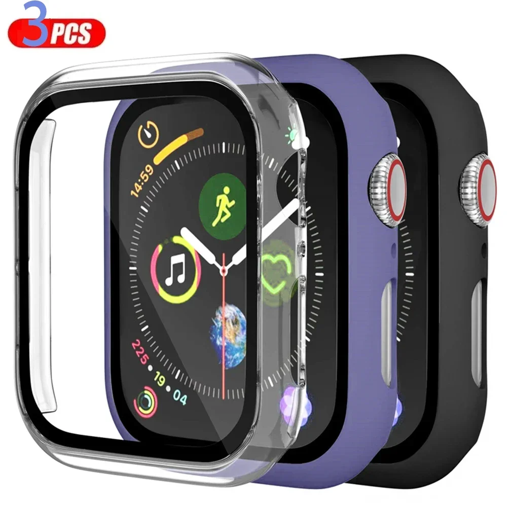 3pack Glass+cover For Apple Wa - Iwatch Smartwatch Series 7 recension och pris
