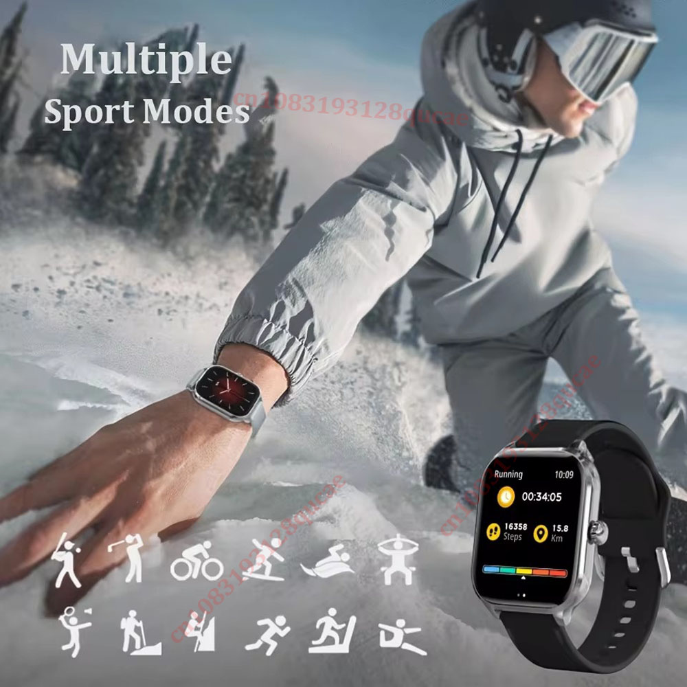 Smart Watch Android IOS Phone  - Smartwatch New Watches For Women recension och pris
