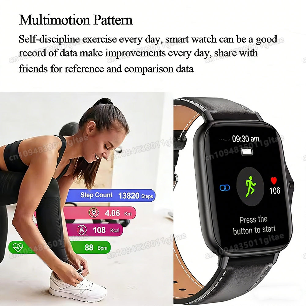 Smart Watch Android IOS Phone  - Smartwatch Watches For Men Digital recension och pris