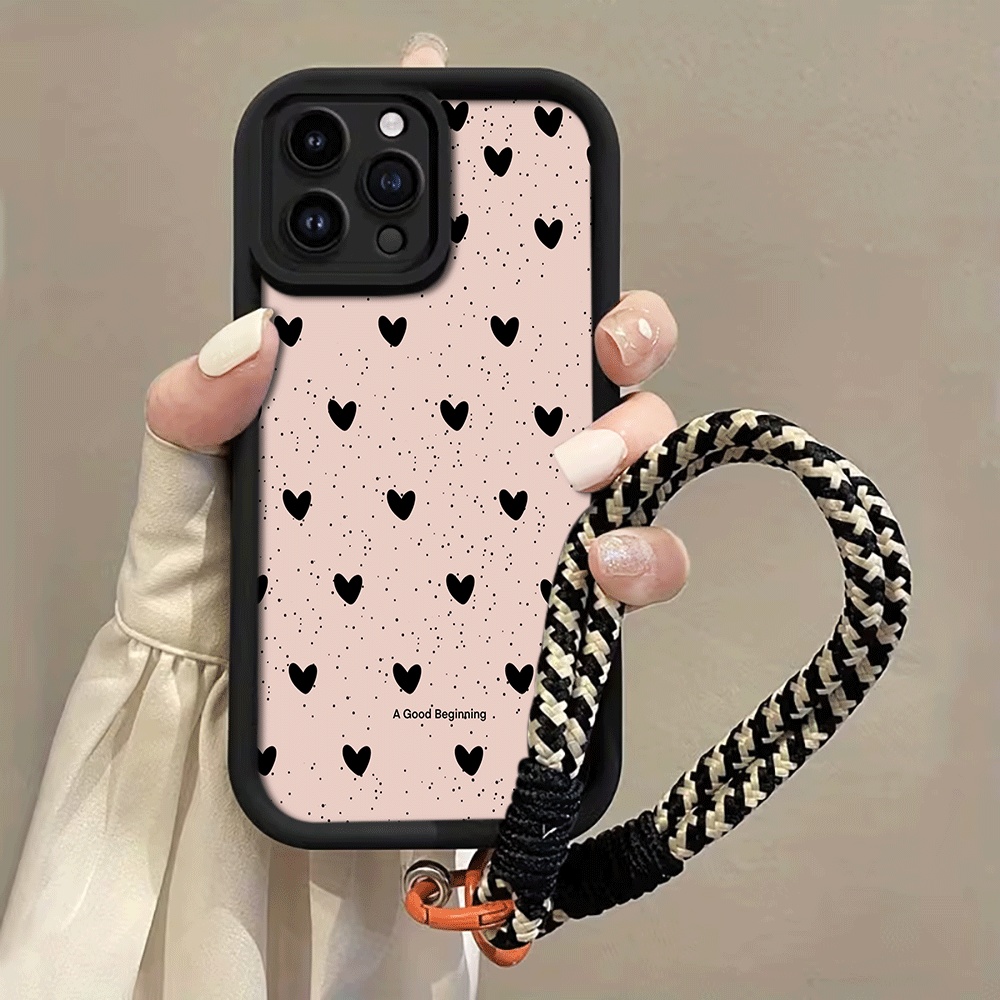 Ink Splattered Black Heart Han - Samsung Galaxy Strap recension och pris
