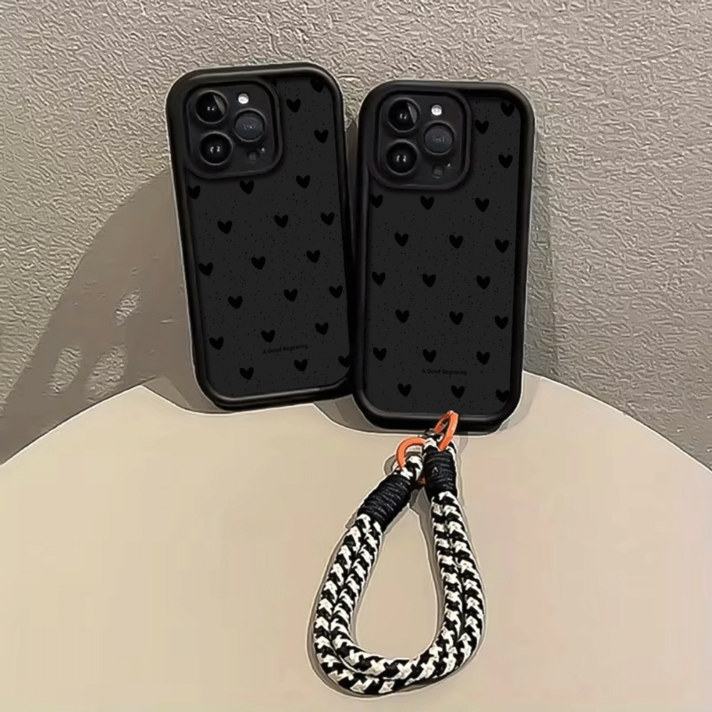 Ink Splattered Black Heart Han - Samsung Galaxy Strap recension och pris