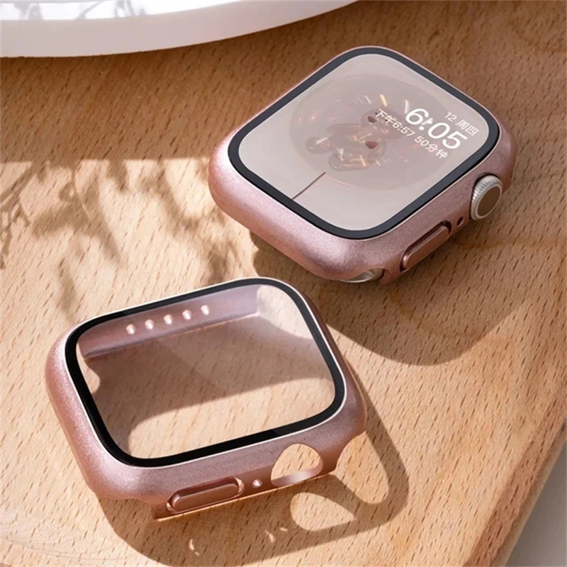 Tempered Glass+cover For Apple - Iwatch Smartwatch Series 7 recension och pris