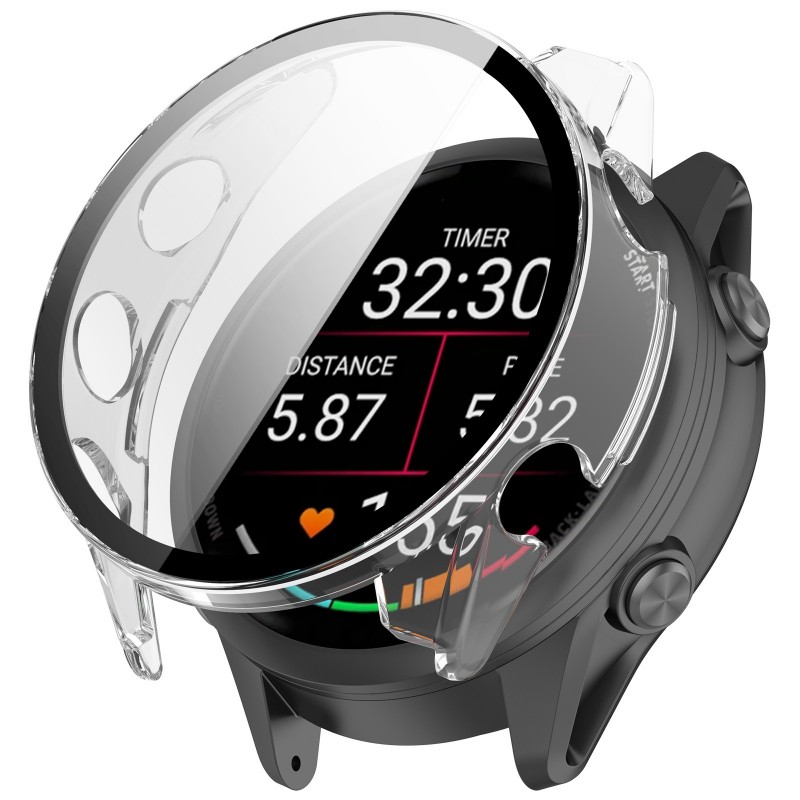 Tempered Glass Case for Garmin - Xwatch Smartwatch recension och pris